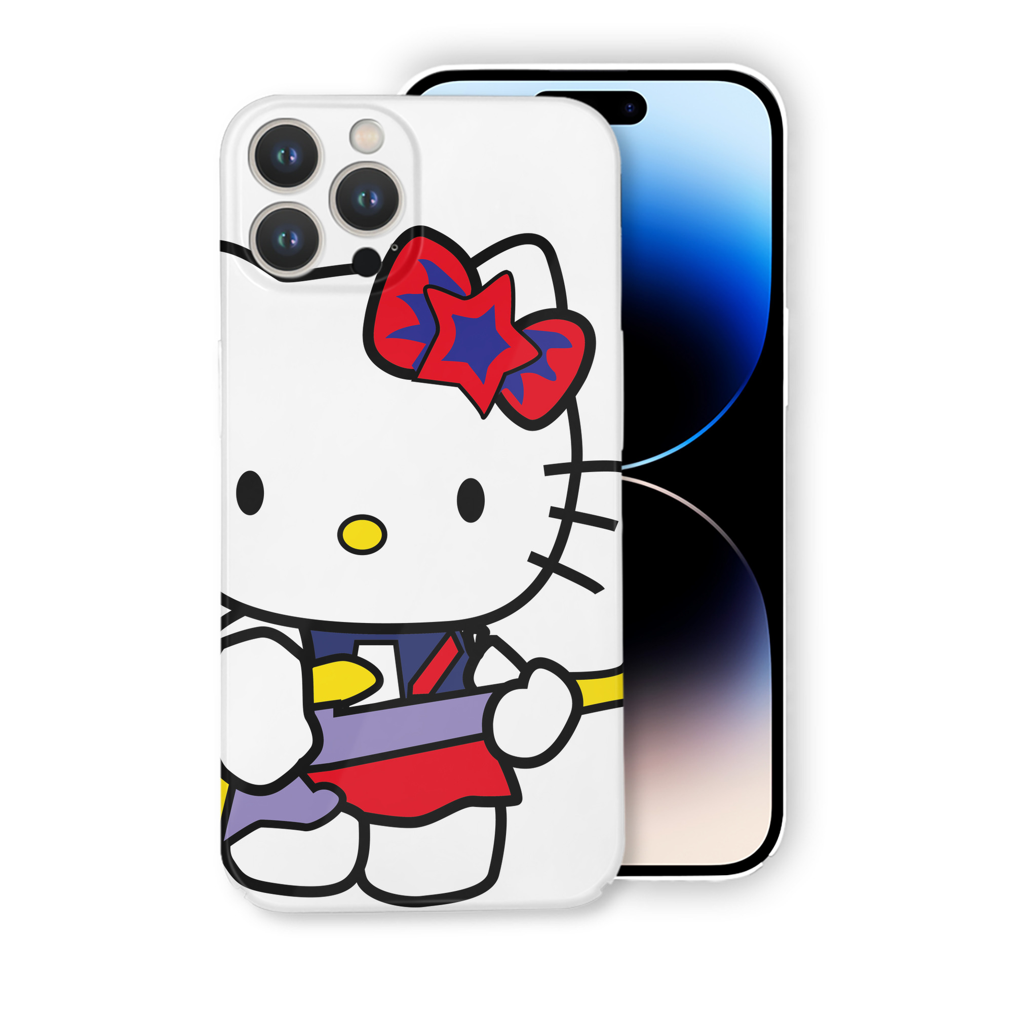 （画像用） Hello Kitty ハローキティ 【iPhone 14シリーズ対応】ハードケース